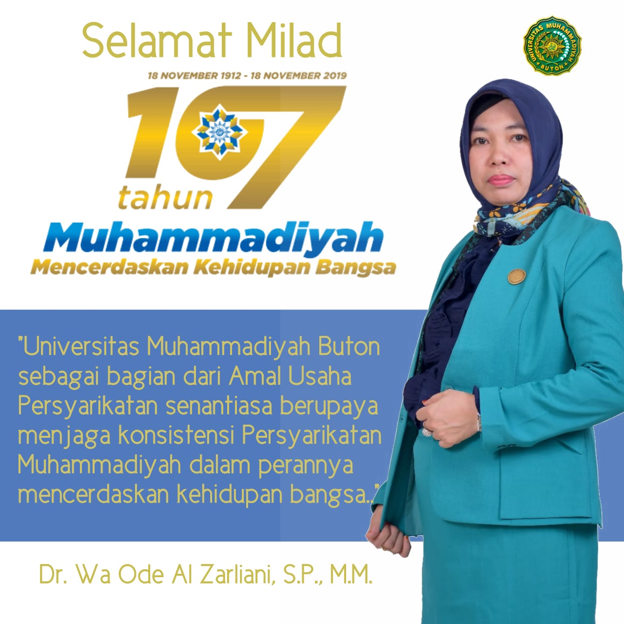 Milad ke 107 Tahun Muhammadiyah